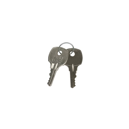 Lowell Keys for Rear Door 1pr LK-RD
